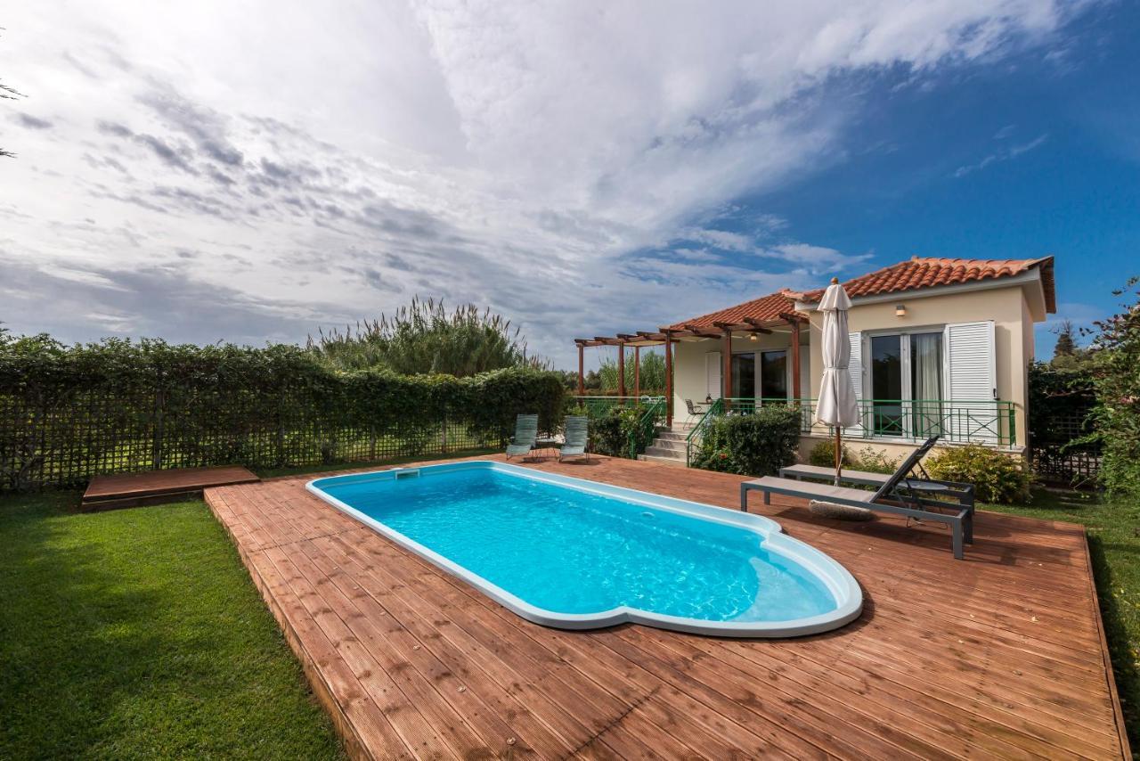 Venus Villa With Private Pool, 2Min To The Beach Finikúnda Kültér fotó