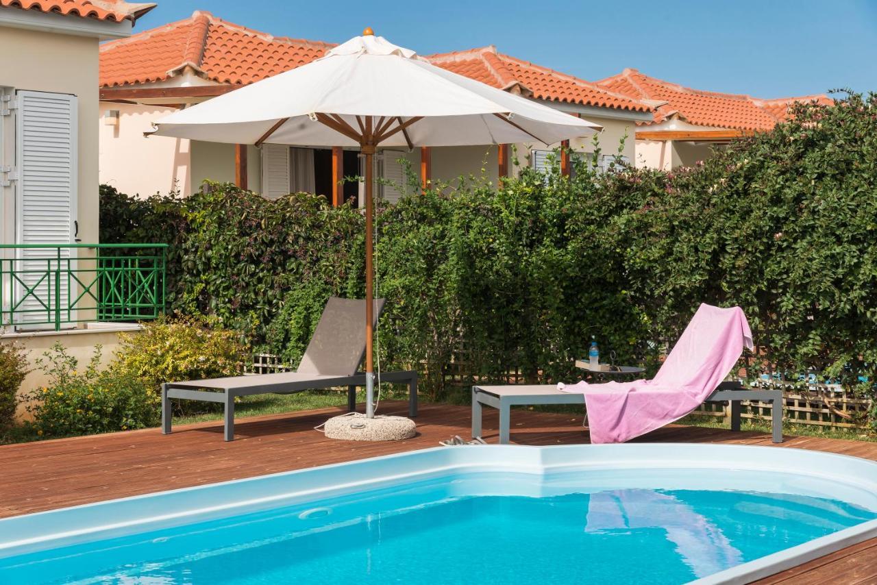 Venus Villa With Private Pool, 2Min To The Beach Finikúnda Kültér fotó