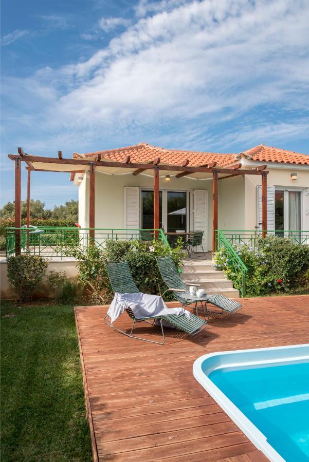 Venus Villa With Private Pool, 2Min To The Beach Finikúnda Kültér fotó